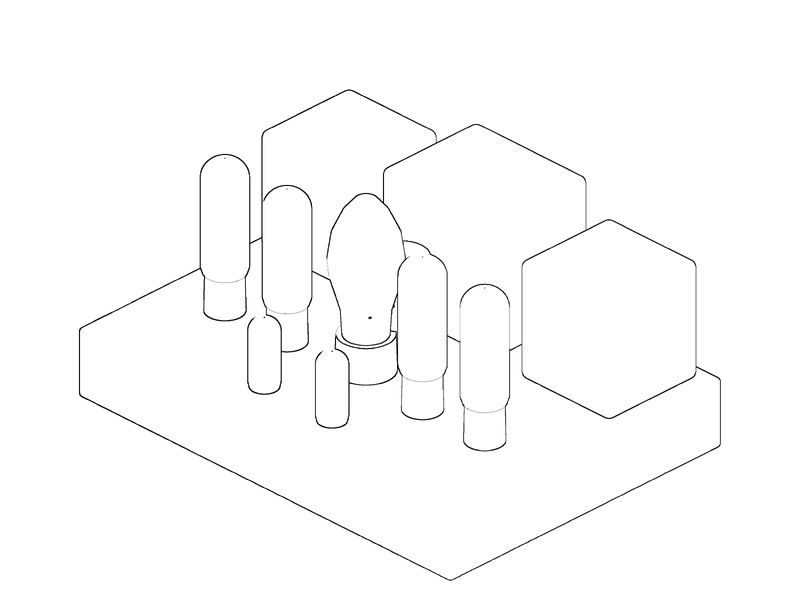 Dynaco Stereo 70, isometric drawing